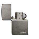 فندک زیپو Zippo کروم لوگو دار Black Ice 1941 Replica