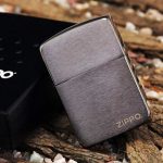 فندک زیپو Zippo کروم لوگو دار Black Ice 1941 Replica