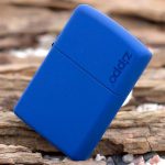 فندک زیپو Zippo مدل ROYAL BLUE MATTE کد 229ZL