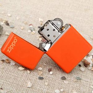 فندک زیپو Zippo مدل ORANGE MATTE کد 231ZL