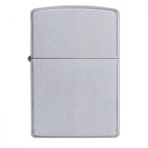 فندک زیپو Zippo مدل Reg Satin Chrome کد 205