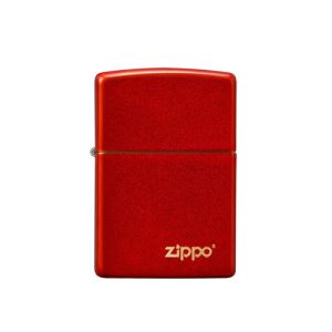 فندک سیگار زیپو مدل Metallic Red Zippo Lasered کد 49475zl