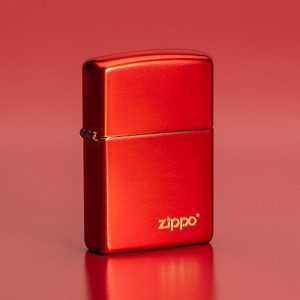 فندک سیگار زیپو مدل Metallic Red Zippo Lasered کد 49475zl