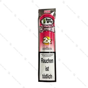 کاغذ سیگار دست پیچ بلانت ورپ آدامس بادکنکی Blunt Warp Pink Rolling Paper