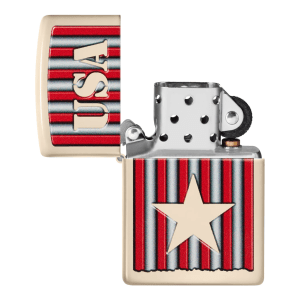 فندک زیپو Zippo طرح Amerianan Design کد 48204