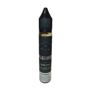 سالت نیکوتین سیگار برگ کوبانو سیگارا Ecigara Platinum Cubano cigar Salt nic (30ml)