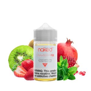 جویس نیکد انار توت فرنگی نعناع Naked Strawberry Pom Menthol 60ml