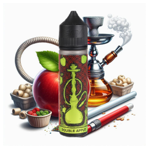 جویس نستی دوسیب قلیانی Nasty Shisha Double Apple (60ml)