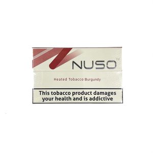 فیلتر نوسو بورگاندی طعم تمشک Nuso Tobacco Burgundy