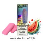 پاد ووزول 8k استار یکبارمصرف Vozol Star 8K Disposable