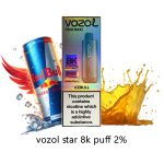 پاد ووزول 8k استار یکبارمصرف Vozol Star 8K Disposable