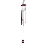 بادزنگ فلزی نقره ای Wind Chime Silver Metal